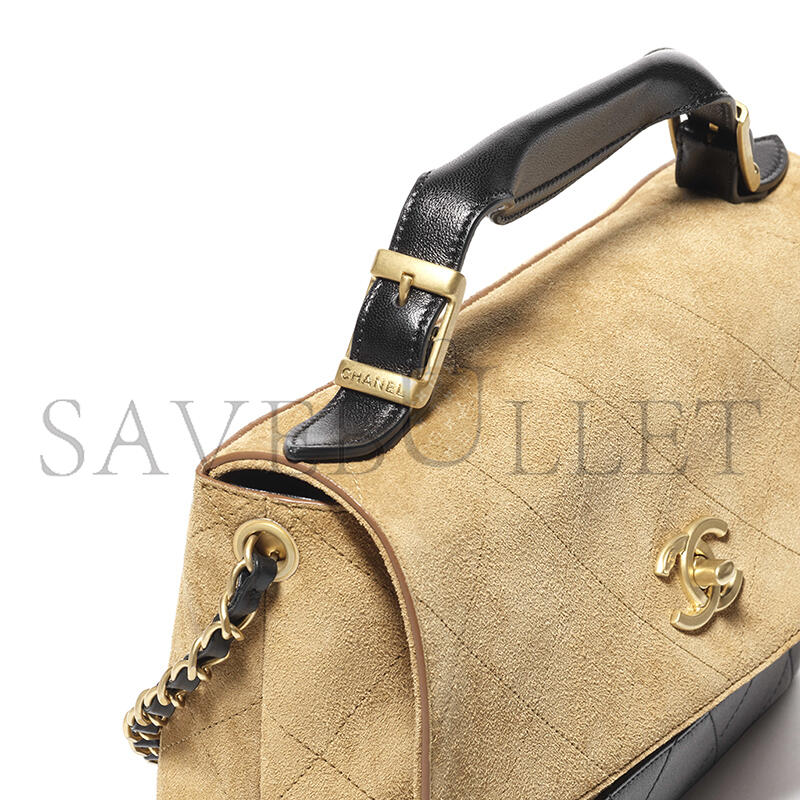 CHANEL MASTER LARGE FLAP BAG WITH TOP HANDLE AS5637 (29*18*8cm)